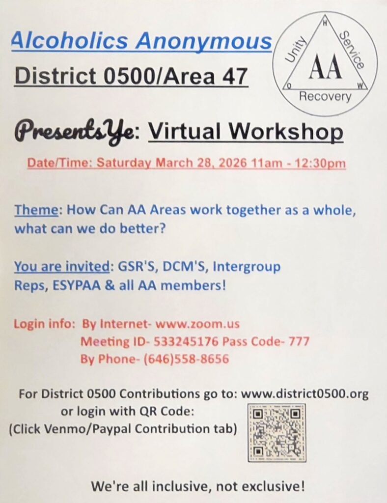district meeting march 28