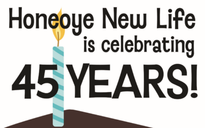 Honeoye New Life 45 year Anniversary! Sunday June 7, 11 AM!