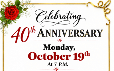 Dansville New Growth Celebrates 40 years! Monday, October 19, 7PM!